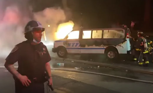 Who is behind the nationwide violence? NYPD terror chief says it was planned