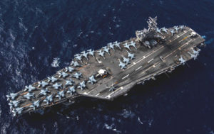 In warning to China, U.S. deploys three carrier groups simultaneously in the Pacific