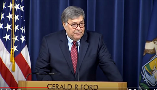 AG Barr’s searing indictment of China’s communists did not spare Hollywood, Silicon Valley
