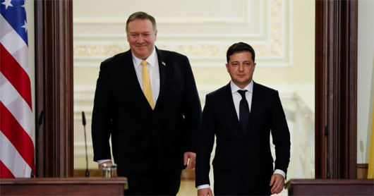 Pompeo registers U.S. concern about Chinese strategic purchase in call with Zelenskiy