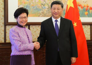 U.S. sanctions top, China-appointed Hong Kong official Carrie Lam