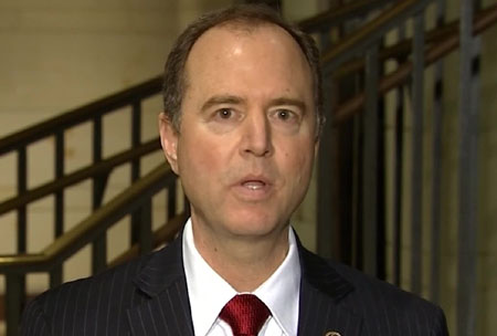 There he goes again: Schiff says Russia is helping Trump’s campaign