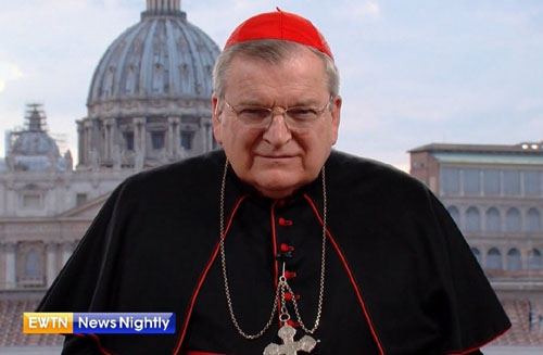 Cardinal Burke: Biden should not receive Holy Communion