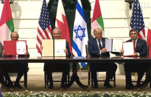 ‘Not a single question’: Media ignores Trump’s historic Mideast peace deal