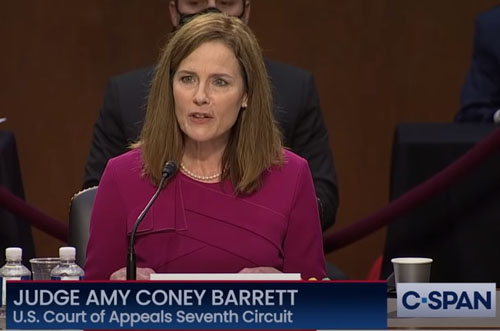 Democrats’ latest concoction: Barrett should recuse herself on election cases
