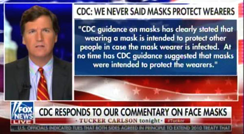 CDC on the defensive: ‘At no time’ suggested that ‘masks were intended to protect the wearers’