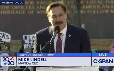 Purge lists My Pillow CEO Mike Lindell: Bed Bath and Beyond, Kohl’s bow