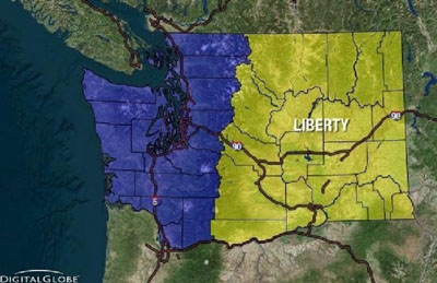 Washington lawmakers propose split to formalize 51st state: Liberty