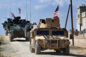 Convoy of U.S. troops enters Syria from Iraq