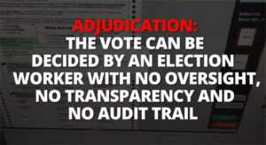 Remarkable video report: Voting data fraud for short attention spans