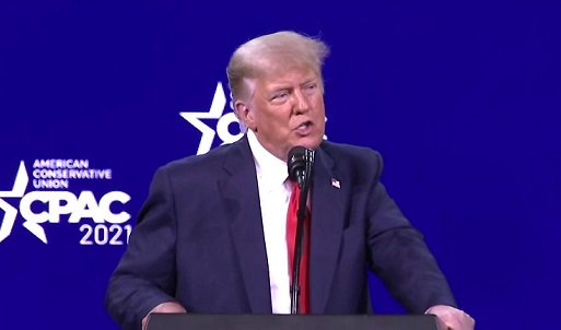 YouTube scrubs all versions of Trump’s CPAC speech, suspends RSBN for broadcasting it