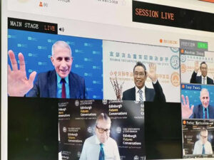 Fauci makes nice with Chinese communists at ‘Future of Health’ forum