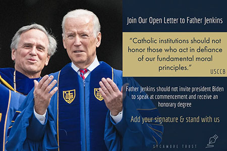 Pro-abortion Biden won’t speak at Notre Dame commencement after 4,300 sign petition