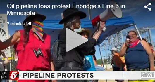 Nothing organic about this outrage: Gas money for anti-pipeline protesters