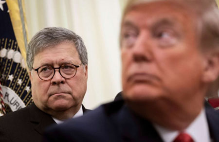 Trump’s bullet points slam Bill Barr’s ‘weakness’ and the ‘Crime of the Century’