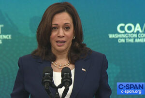 Kamala Harris pushes Democrat registration drive to stop GOP from ‘taking our power’