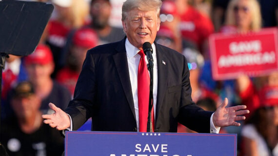 Former President Trump delivers Covid message to ‘Communist Democrats’: ‘We won’t go back’