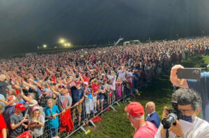 ‘Total surrender’: Trump convicts Biden at massive Alabama rally