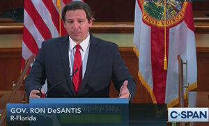 DeSantis confronts Biden: ‘I’m standing in your way; I’m not going to let you get away with it’