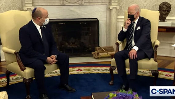 Report: Israelis perplexed Biden didn’t bring up China ties at Bennett WH meeting