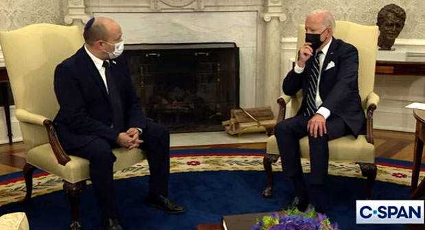 Report: Israelis perplexed Biden didn’t bring up China ties at Bennett WH meeting