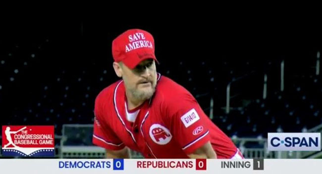 Florida Rep. Greg Steube hits one out in GOP’s congressional baseball victory