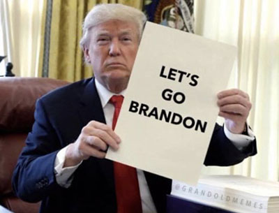 How to both mock Biden and duck Big Tech censors? ‘Let’s go, Brandon!’