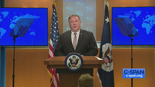 Pompeo: Chinese influence ops active in every state; Pension funds fueling buildup