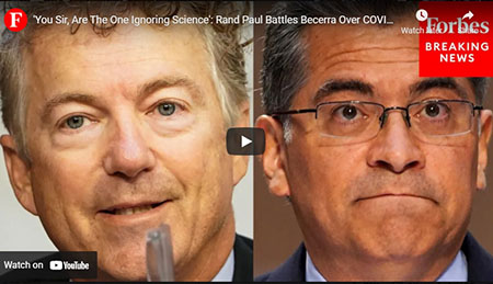 Rand Paul confronts HHS chief with the ‘science’ on Covid natural immunity