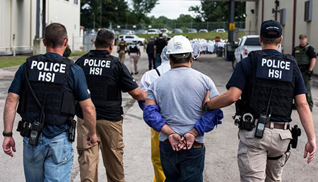 Team Biden ends ICE raids of workplaces with suspected illegals