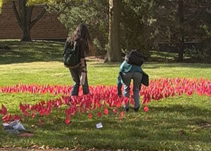 ‘No right to have an opinion’: Leftists destroy pro-life display at Saint Louis University