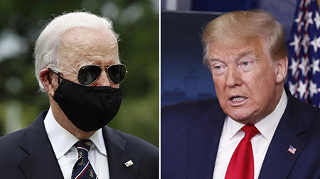 Year in review: Trump details 2020 Covid record vs Biden’s and ‘it’s not even close’