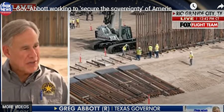Texas builds its own border wall with no help from Team Biden