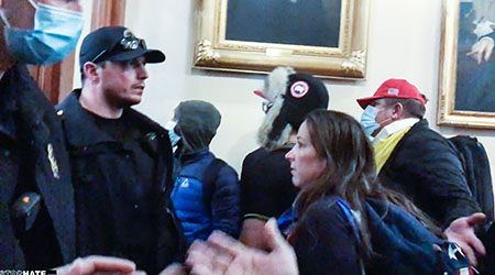 Report: Video shows Ashli Babbitt tried to stop protesters inside Capitol, not join them