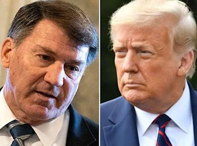 Trump slams S. Dakota senator he endorsed: ‘It’s RINOs like this that are allowing the Democrats to destroy our Nation’
