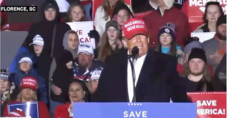 Trump at SC rally shames SC RINOs by name