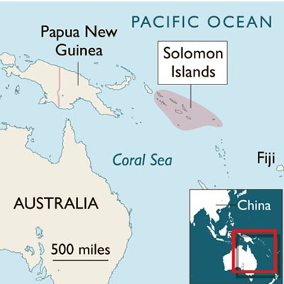 Growing popular opposition in Solomon Islands reported over strategic agreement with China