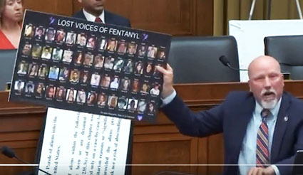 Rep. Chip Roy confronts DHS chief Mayorkas with photos of border horrors