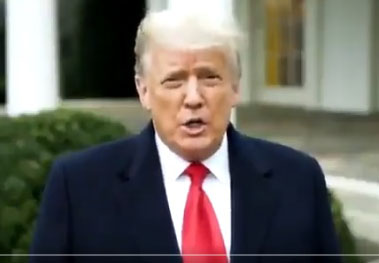 President Trump’s Jan. 6 video that was disappeared