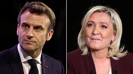 French election countdown: Macron vs Le Pen; Davos vs farmers markets