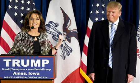 Trump praises Sarah Palin: ‘She endorsed me very early in 2016 … Now it’s my turn’