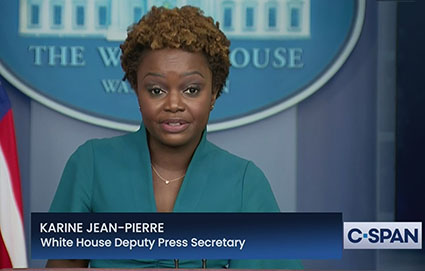 Who is new White House Press Secretary Karine Jean-Pierre?
