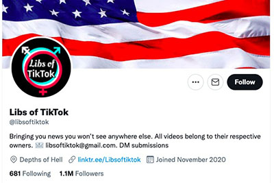 Left’s censorship brigade gets another scalp as Instagram suspends Libs of TikTok