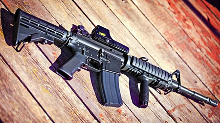 Florida woman used AR-15 to drop armed intruder attacking her husband, daughter