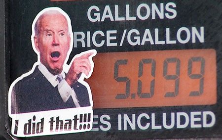 Bidenflation: Gas prices hit $5 per gallon, electricity bills skyrocket, widespread summer blackouts predicted
