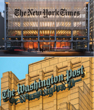 Trump demands Pulitzer board remove NY Times, Washington Post prizes for Russiagate coverage