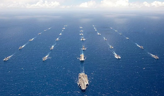 26 navies gather in the Pacific for RIMPAC; Japan tracks Russian, Chinese warships