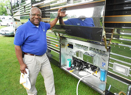 On the road with Justice Clarence Thomas: He’s visited 40 states in his RV