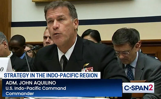 U.S. Indo-Pacific commander: ‘Every day we try to prevent war’