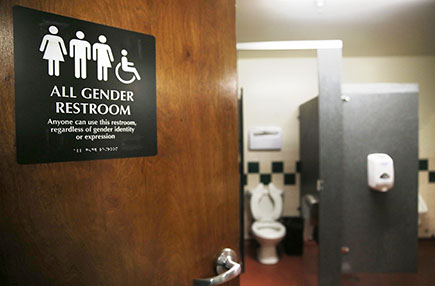 Will biological men take a stand? Trans lobby demands they sit to pee